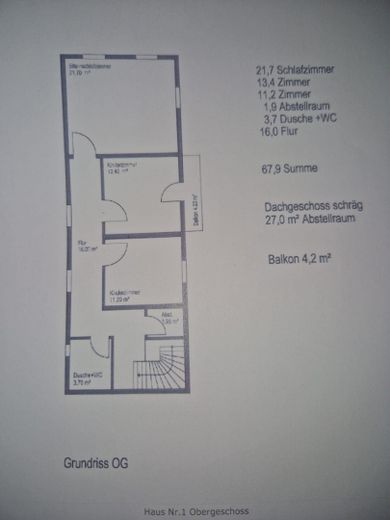 Haus 1 KIrchgasse 4 OG