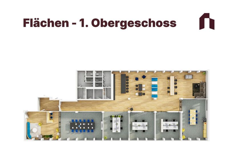 ATIK: Ihr neuer Arbeitsplatz in Mannheims bekanntester Büromeile – 1. OG