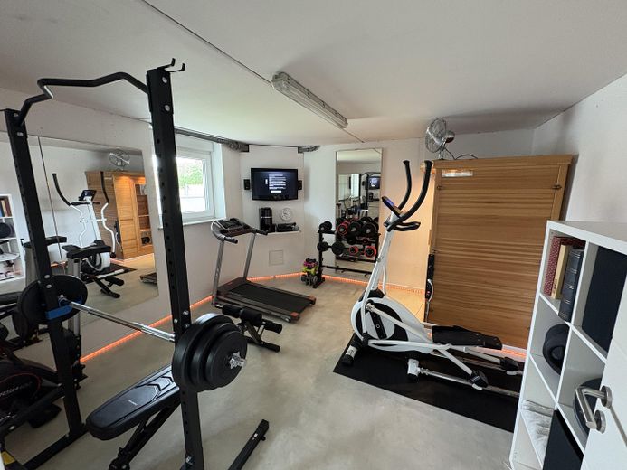 Kellerraum / Fitness / Sauna