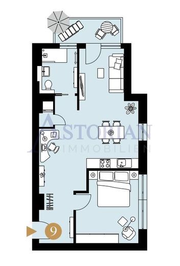 Kernsanierte 3-Zimmer-Wohnung im grünen Lichterfelde – GR Whg9