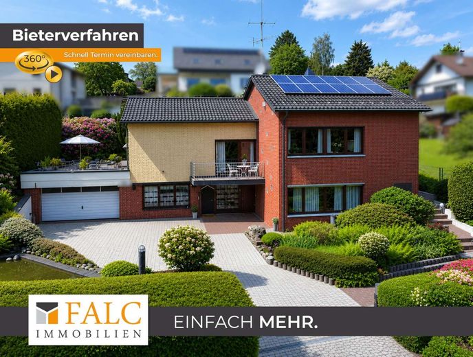 Bieterverfahren: Familienidylle in grüner und ruhiger Umgebung – Außenansicht