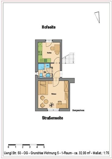 Edificio plurifamiliare con 10 unità abitative nel quartiere delle ville di Stendal – Wohnung 5