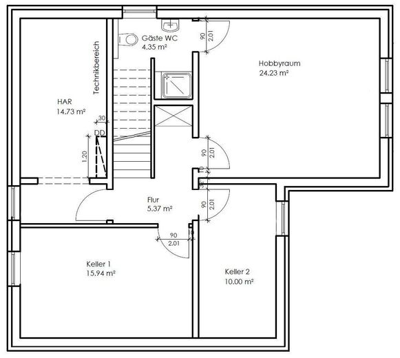 Grundriss KG