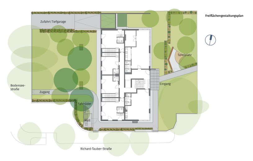 Modernes Loft mit 3,40 m Raumhöhe – Wohnen & Arbeiten in Top-Lage Pasing-Obermenzing – Freiflächen