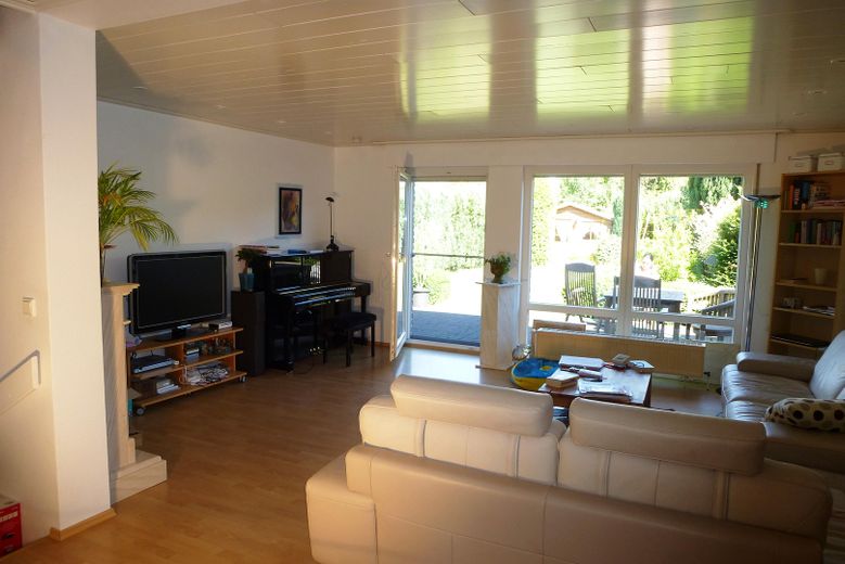 Wohnraum Blick zum Garten