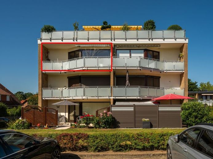 Investissement immobilier dans un quartier résidentiel calme de Lüneburg, à Ebensberg : appartement de 3 pièces avec balcon & place de stationnement – Foto 1