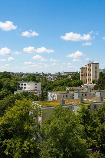Ausblick vom Balkon 1