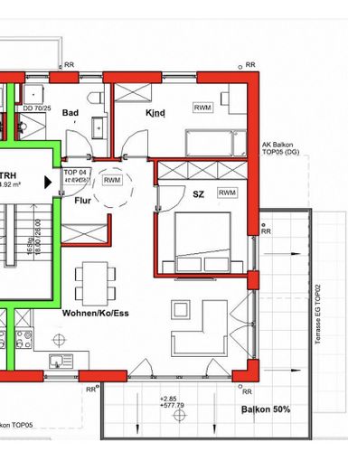 # Moderno appartamento di 3 locali in nuova costruzione QNG con balcone – Foto 10