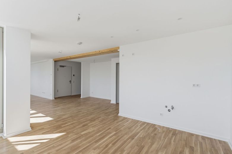 Erstbezug - Modernes Wohnen im historischen Ambiente (K10) – offene Küche
