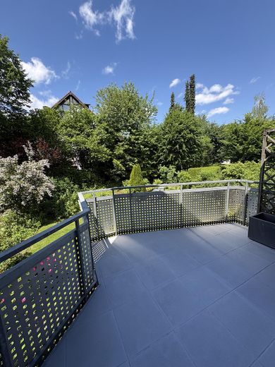 Spacieuse maison mitoyenne centrale à Geradstetten – Garten