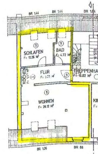 Gemütliche DG-Wohnung mit viel Tageslicht – Grundriss