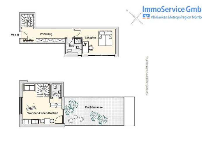 Ansprechende Wohnanlage im Nürnberg Nord: 60 stilvolle Neubau-ETW und 10 Büroeinheiten in Stadtlage! – Foto 1