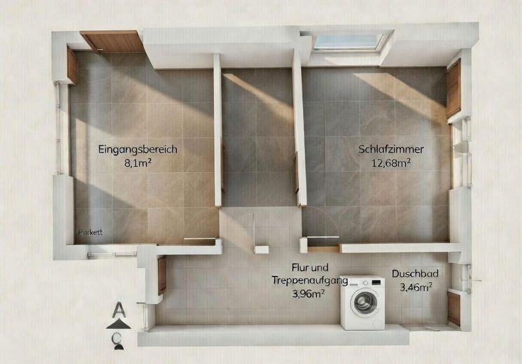 Ihr Büro im historischen Fachwerkhaus - Wintergarten & Sonnenhaus-Energie – Grundriss EG