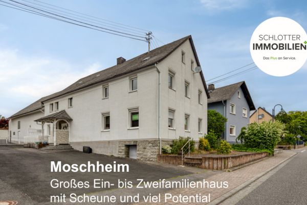 Großes Wohnhaus mit vielfältigem Nutzungspotential