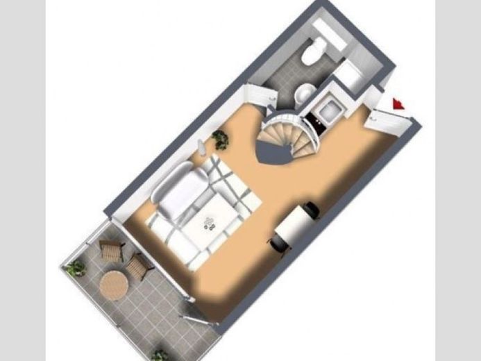 STUDENTEN-WOHNMAISONETTE - Pantry-Küche, Balkon, Stellplatz, Bus gegenüber, Einkaufen um die Ecke ... – Foto 1