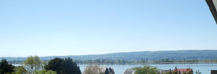 Blick aus dem Schlafzimmer