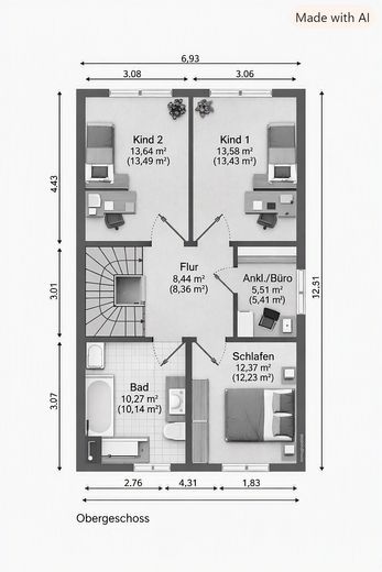High-quality semi-detached houses on Kümmelsberg – first occupancy from February 2027 – Photo 12