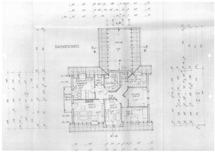 Wunderschöne Wohnung mit Balkon in bester Lage von Pöttmes – Grundriss OG