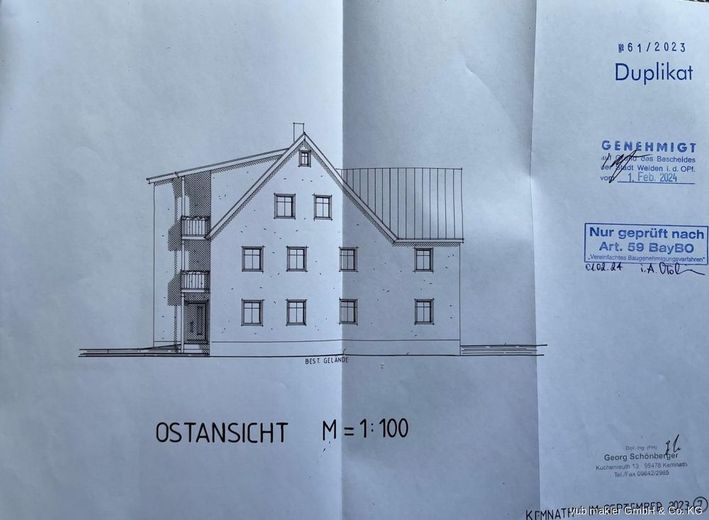 Planung nach Sanierung Ansicht
