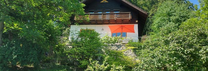 Sicht aus dem Garten
