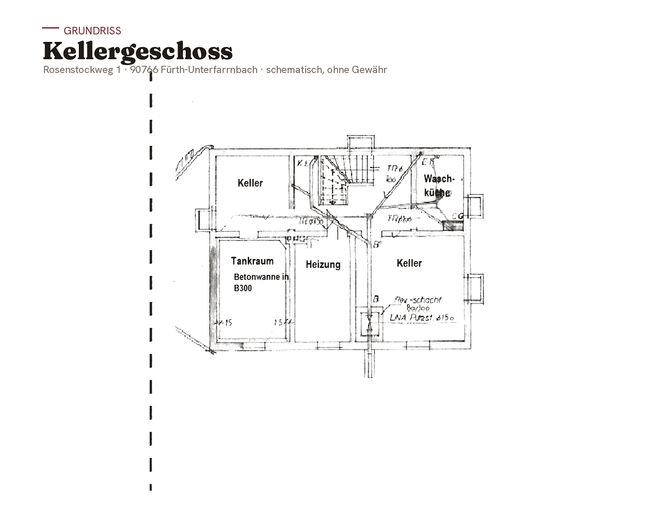 Grundriss Kellergeschoss