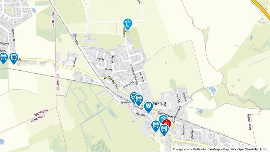 Traumbaugrund: Ca. 700 qm in ruhiger Sackgasse – Geolyzer Kartenausschnitt