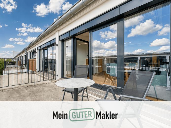Modernes Gewerbeloft mit großer Terrasse, Aufzug und Stellplatz im Tabakquartier - Loft Nr. 65 – Foto 1