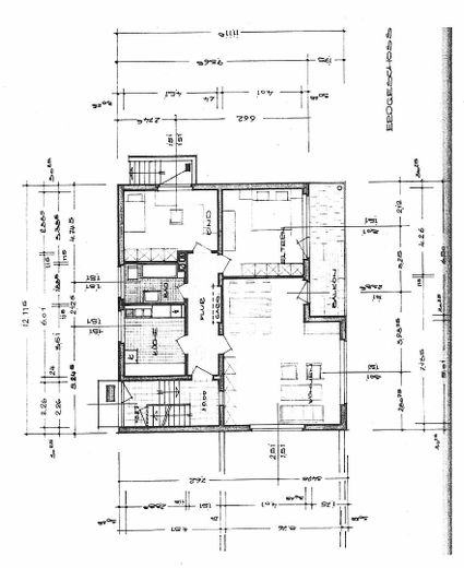 Modernes Zweifamilienhaus in Bredenbeck – Grundriss Erdgeschoss