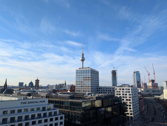 Blickrichtung Alexanderplatz