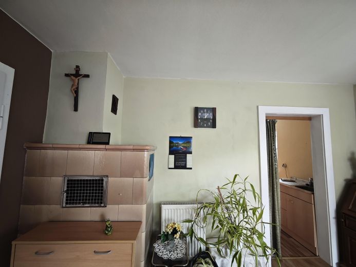 Wohnzimmer unten, kl. Küche