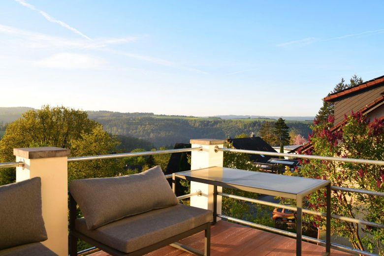 Blick EG-Balkon