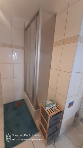 Gemütliche Einraumwohnung auf dem Land in 19258 Nieklitz – Badezimmer Dusche 