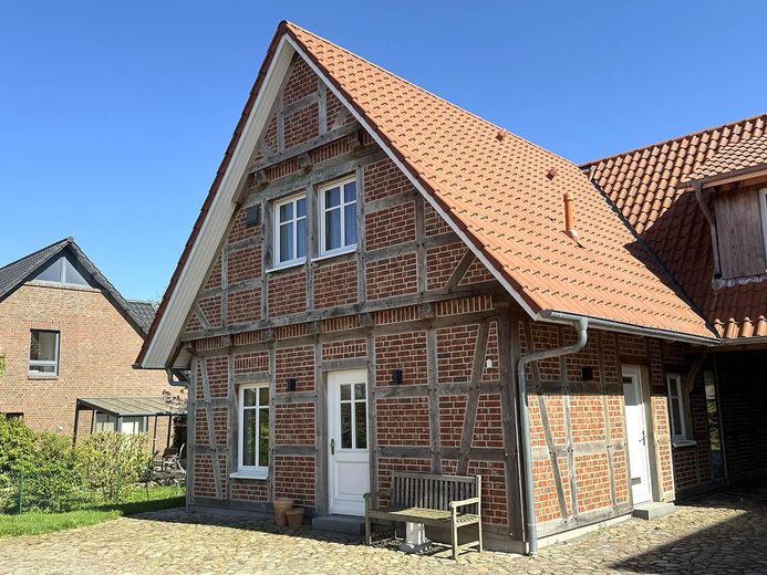 Haus Rückseite Nebeneingang