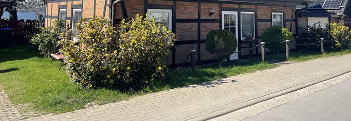 Vorderansicht Carportseite