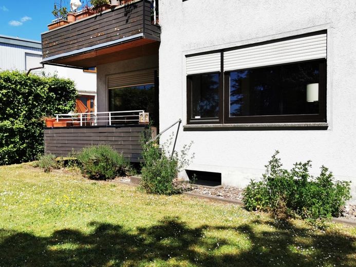 Wohnungsansicht v. Garten