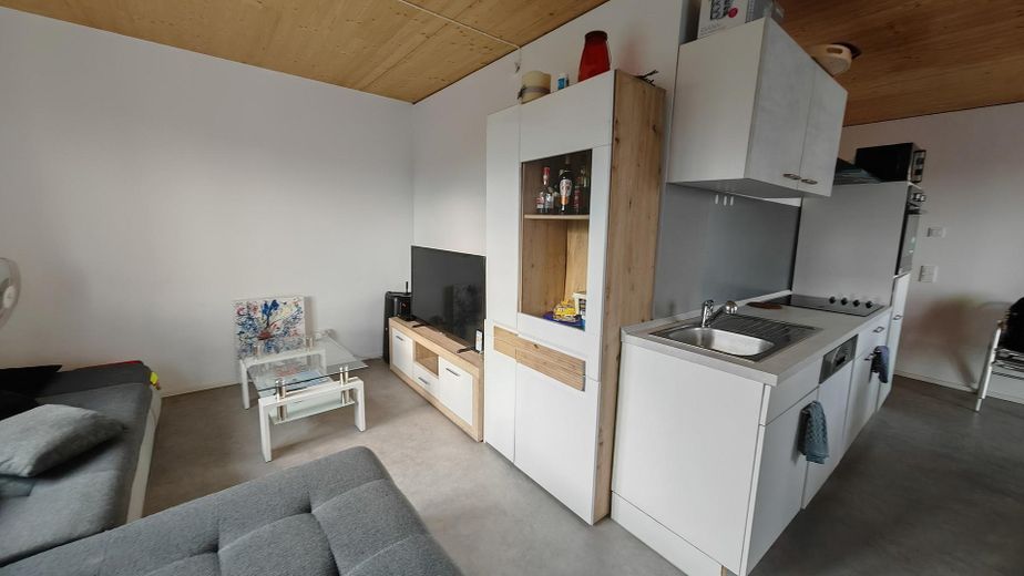 2 Zimmer Wohnung Nr. 122 im Hubland mit EOF Förderung Stufe 2/3 – Wohnzimmer