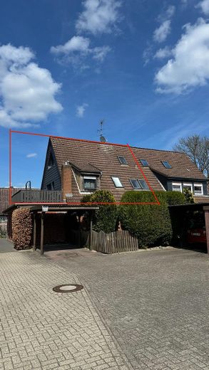 Maisonette-Wohnung Dachterasse