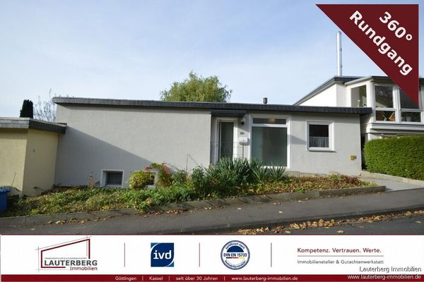 Viel Platz, viele Möglichkeiten: *Barrierefreier Bungalow* mit Einliegerwohnung in Geismar