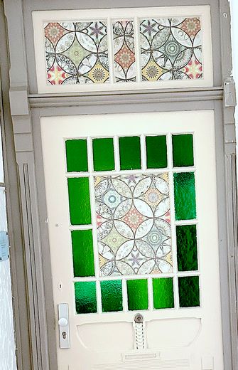 Komisyonsuz. Flensburg'daki Duborg'da fiyort manzarası. 3 odalı daire – Wohnungstür