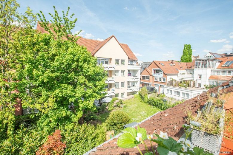 Zentrale Eigentumswohnung in direkter Altstadtlage - Gemütlich Wohnen in Hameln! – Ausblick Dachterrasse