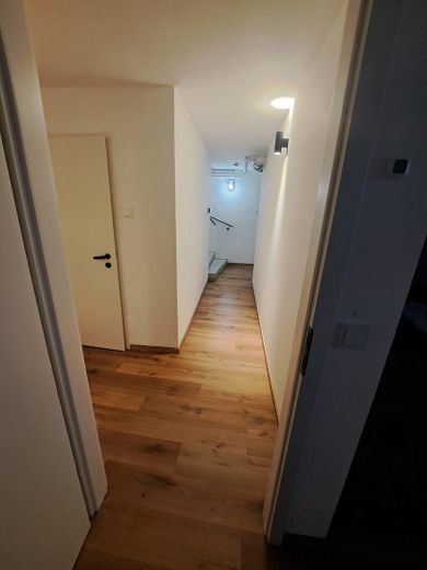 Loft ähnliche 5-Zi Wohnung perfekt für WG geeignet – Gang im Keller