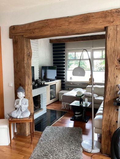 Blick ins Kaminzimmer