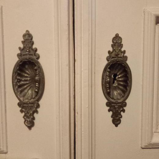 Griffe an der Schiebetür