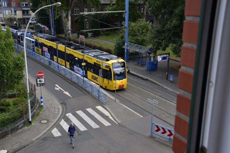 Ausblick Haltestelle