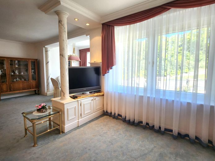 Fernsehecke im Wohnzimmer