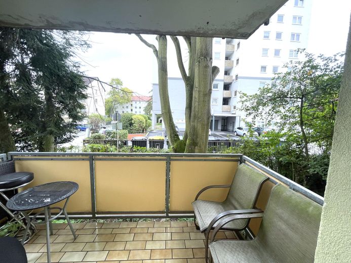 Großer Balkon