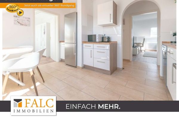 Modern & Möbliert: Frisch Renovierte Komfort-Wohnung