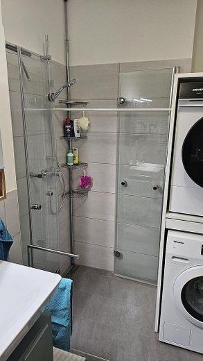 4-Zimmer-Wohnung in Glückstadt am Batardeau – Duschkabine