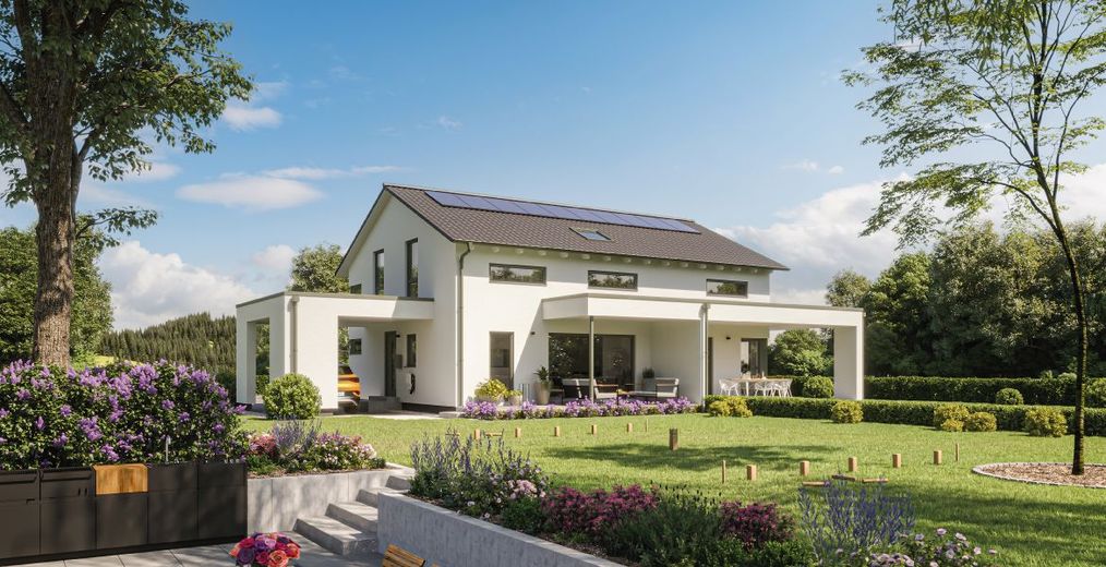 Eigenheim statt Miete! - Wunderschönes Traumhaus von Schwabenhaus – Außenansicht