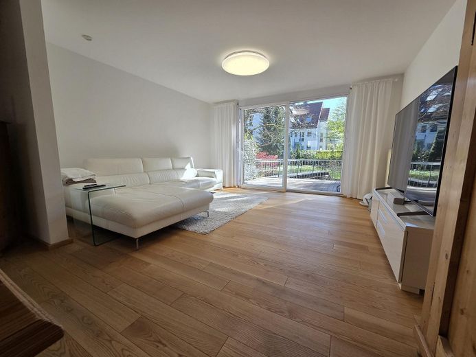 Blick von der Küche aus